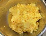 中国野菜と卵炒め(ステムレタス)作り方8写真