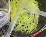中国野菜と卵炒め(ステムレタス)作り方10写真
