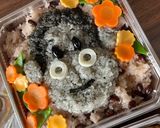 おばあちゃんお誕生日お祝いのお弁当！作り方7写真