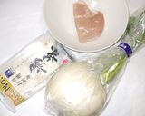 湯葉スープ♪簡単胃シクシク痛い漢方薬膳作り方1写真