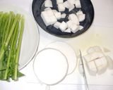 湯葉スープ♪簡単胃シクシク痛い漢方薬膳作り方4写真