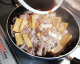簡単作りおき✩豚こまと厚揚げの甘辛炒め作り方5写真