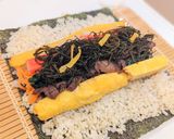 絶品!柚子ひじきのキンパ(キムパプ)作り方13写真