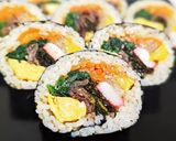 絶品!柚子ひじきのキンパ(キムパプ)作り方14写真