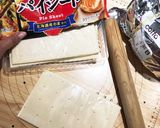 くまちゃんとハートのチョコパイ作り方1写真