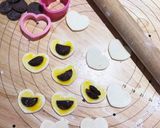 くまちゃんとハートのチョコパイ作り方3写真