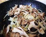 舞茸と卵のバター炒め作り方7写真