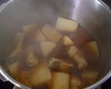 鶏肉と大根の中華風煮込み作り方3写真