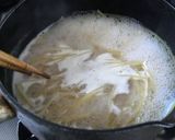 いかの塩辛と大根おろしのスパゲッティー作り方1写真