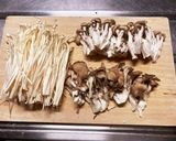 きのこのガーリックバター醤油作り方1写真