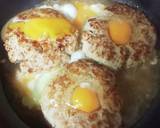 #オリジナル★ＲingハンバーグEgg★作り方7写真