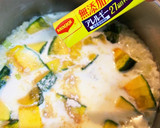 簡単♡かぼちゃの皮ごと栄養たっぷりスープ作り方7写真