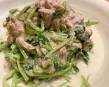 レンチン☆豆苗のツナゴマヨ和え作り方11写真
