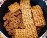 牛肉と焼き豆腐でほったらかし●肉豆腐作り方4写真