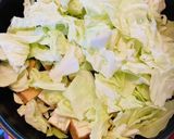 キャベツ消費●厚揚げとキャベツのみそ炒め作り方4写真