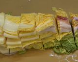 簡単すぎる「白菜と豚肉のミルフィーユ鍋」作り方4写真