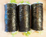 節分の恵方巻にも◎生姜焼と卵焼の海苔巻作り方1写真
