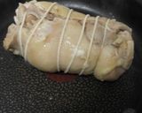 茹で鶏でチャーシュー作り方3写真