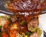 ピーマン肉詰め バレンタイン 簡単作り方5写真