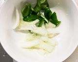 レンジ肉無豆腐すき焼き風肉豆腐味野菜炒め作り方9写真