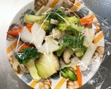 レンジ肉無豆腐すき焼き風肉豆腐味野菜炒め作り方13写真