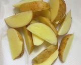 新じゃが2度揚げフライドポテト作り方1写真