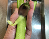 らっきょう甘酢で♪豆とセロリのマヨサラダ作り方7写真