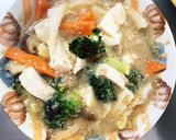 レンジ肉なし味噌鍋味白菜筍春雨回鍋肉風作り方19写真
