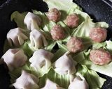 簡単！餃子の皮で時短キャベツしゅうまい作り方2写真