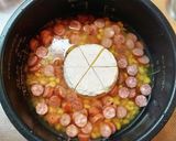 丸ごと！カマンベールチーズの炊き込みご飯作り方4写真