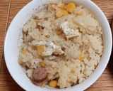 丸ごと！カマンベールチーズの炊き込みご飯作り方6写真