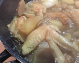 手羽先大根と田舎こんにゃくの煮物作り方6写真