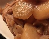 手羽先大根と田舎こんにゃくの煮物作り方8写真