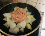 ご飯がススム＊ツナ缶と大根の煮物作り方3写真