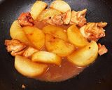 味しみしみ★鶏大根作り方6写真