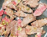 牛肉とニンニクの芽のオイスターソース炒め作り方5写真