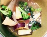 根菜茄子肉無にんにくポトフ味温野菜サラダ作り方13写真