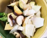 根菜茄子肉無にんにくポトフ味温野菜サラダ作り方14写真