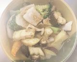 根菜茄子肉無にんにくポトフ味温野菜サラダ作り方18写真