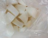 大根あんかけ鶏そぼろ作り方1写真