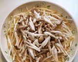 鶏としめじともやしのレンジ蒸し作り方2写真