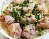 鶏としめじともやしのレンジ蒸し作り方5写真