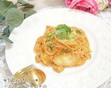 【簡単！】エリンギとキムチのチーズパスタ作り方6写真