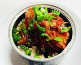 超簡単 サバ水煮缶 キムチのせ作り方2写真