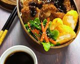 和風なデミ風ソースカツ丼♬お弁当にも作り方5写真