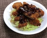 和風なデミ風ソースカツ丼♬お弁当にも作り方4写真