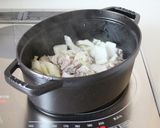 手軽な【豚とキムチのお味噌汁】作り方3写真