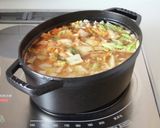 手軽な【豚とキムチのお味噌汁】作り方5写真