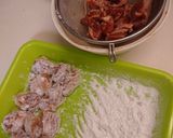 カリカリ食感しっかり味の鶏唐揚げ作り方4写真