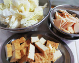白菜・厚揚げ・筍の中華炒め作り方1写真